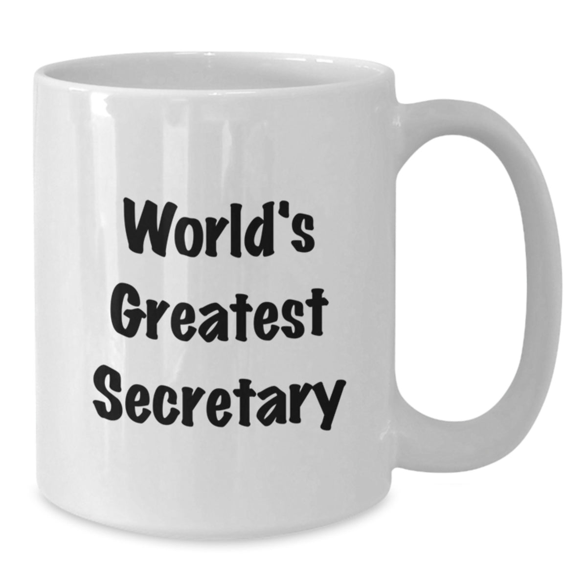 Secretary Gift for Him World's Greatest Secretary Keepsake Mug - Additional