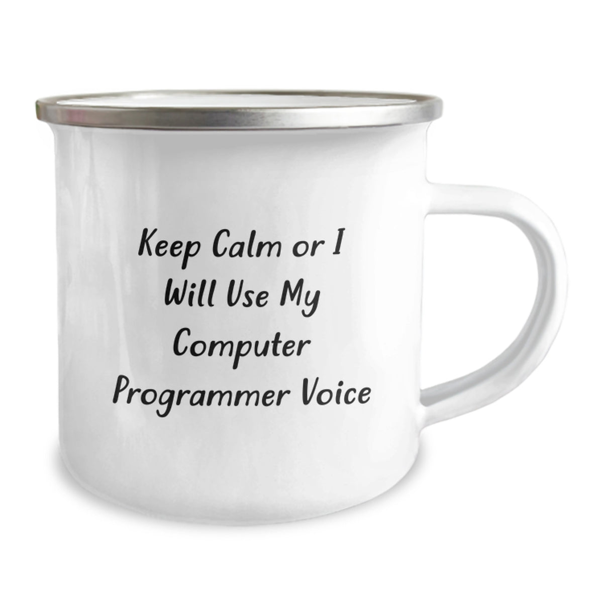 Christmas Gift for Her - Computer Programmer Mug, Keep Calm Present - Image 2