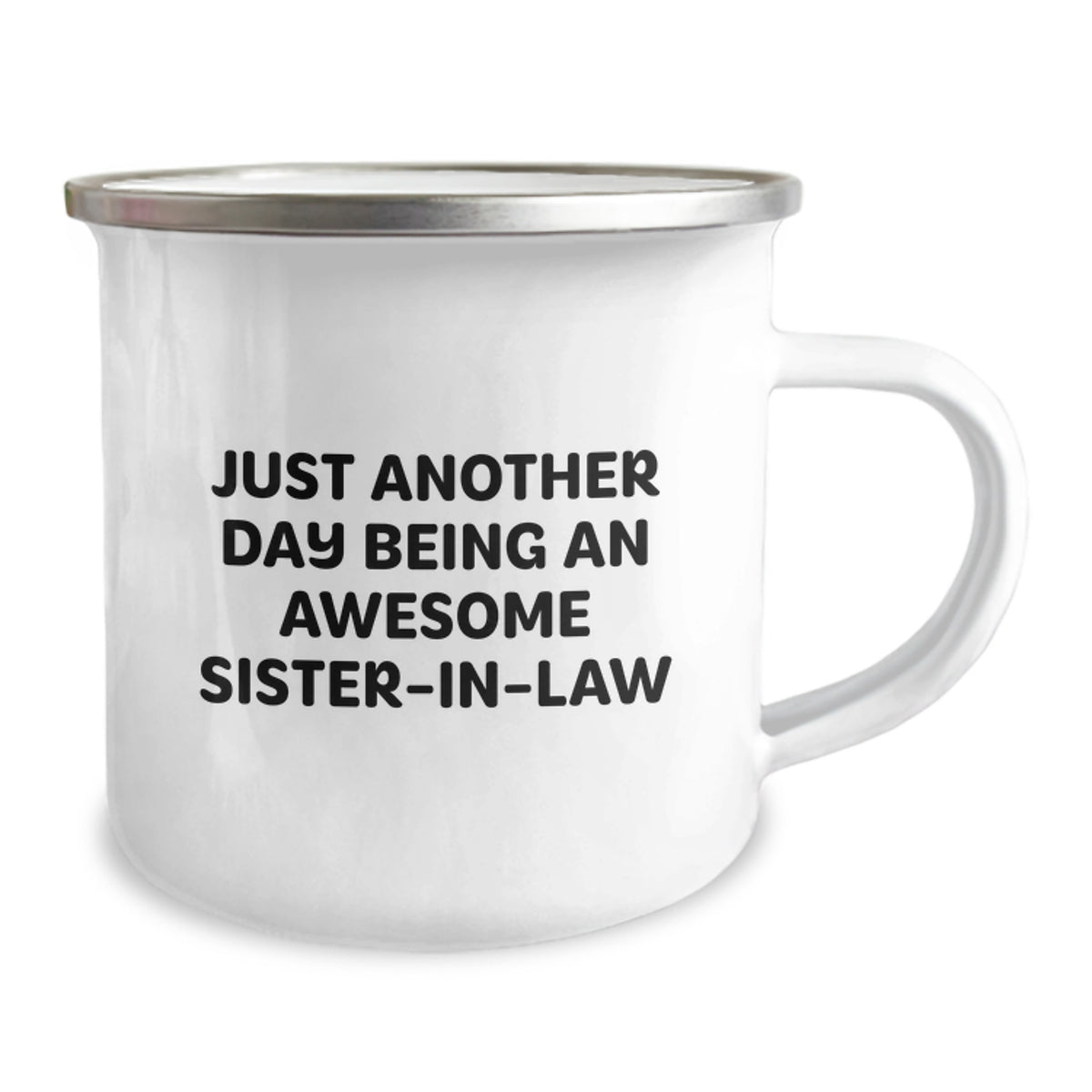 Sister-in-law Camping Mug Gift - Awesome Sister-in-law Quote Keepsake - Image 2