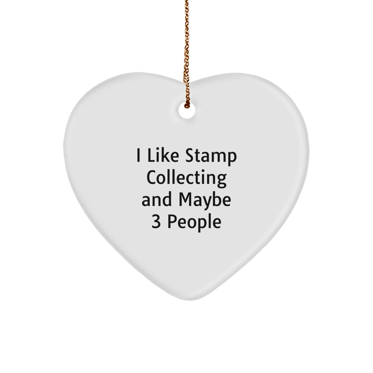 Favorite Christmas Ornament Gift for Kids Who Like Stamp Collecting And - Image 1
