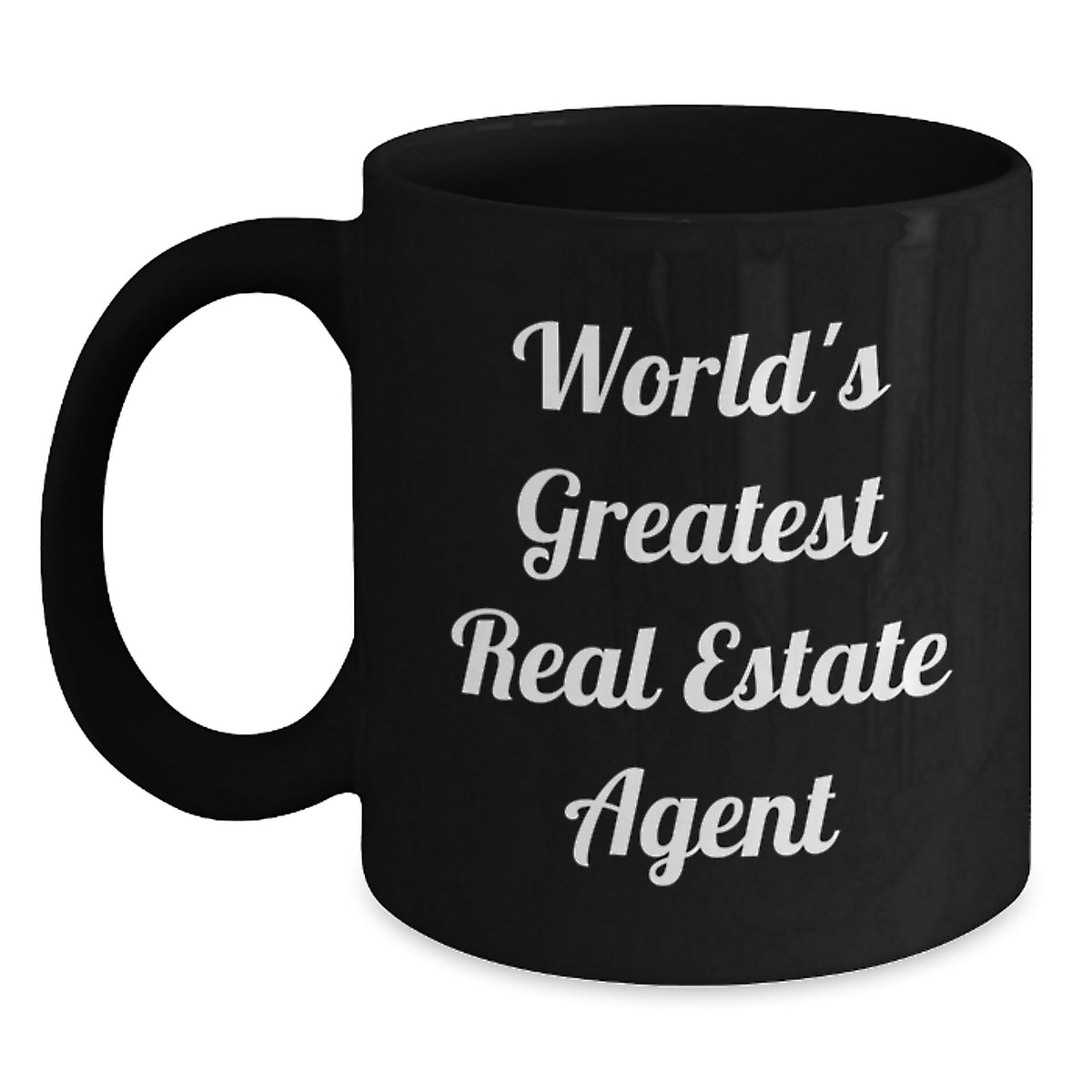 Real Estate Agent Gift for Him World's Greatest Keepsake Coffee Mug - Main