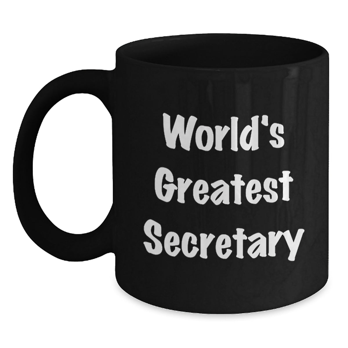 Secretary Gift for Him - World's Greatest Secretary Keepsake Mug - Main