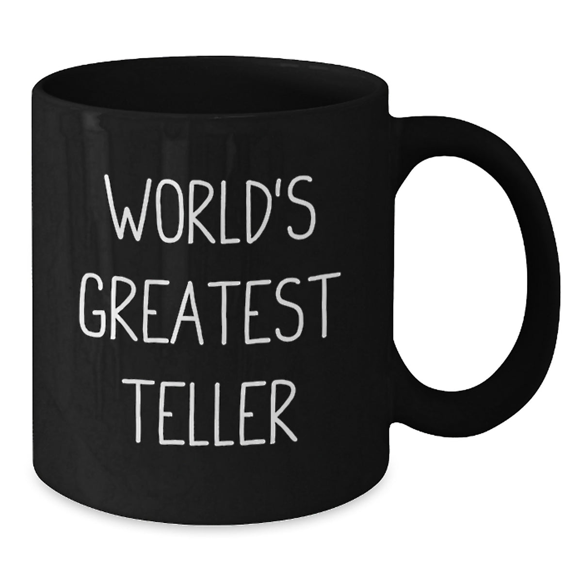Teller Gift for Him World's Greatest Teller Keepsake Coffee Mug - Additional
