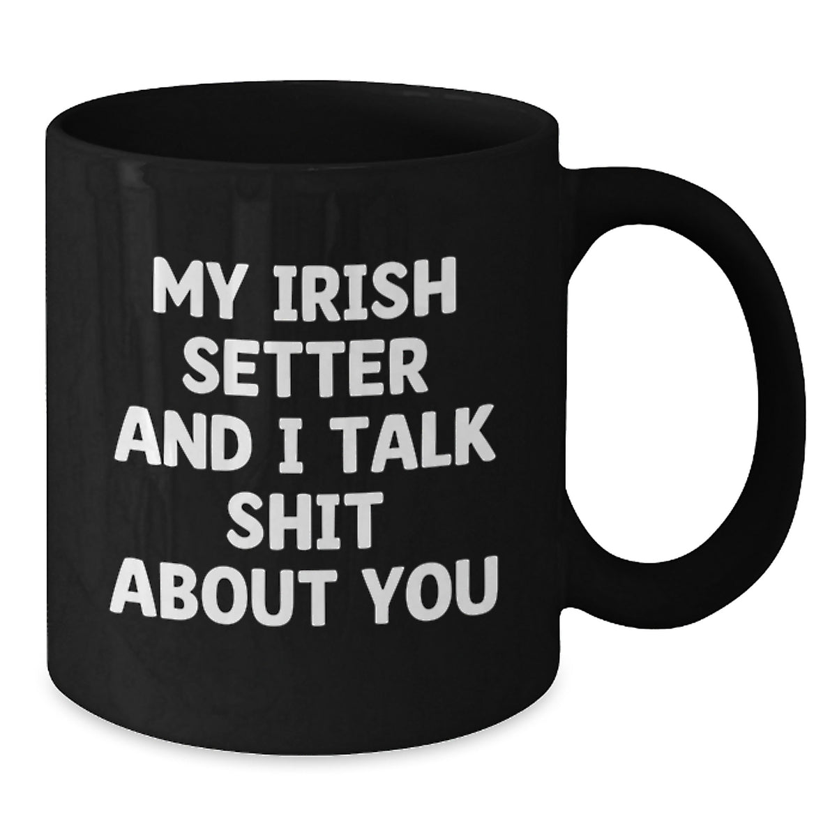 Christmas Gift for Her Humorous Irish Setter Coffee Mug Present - Additional
