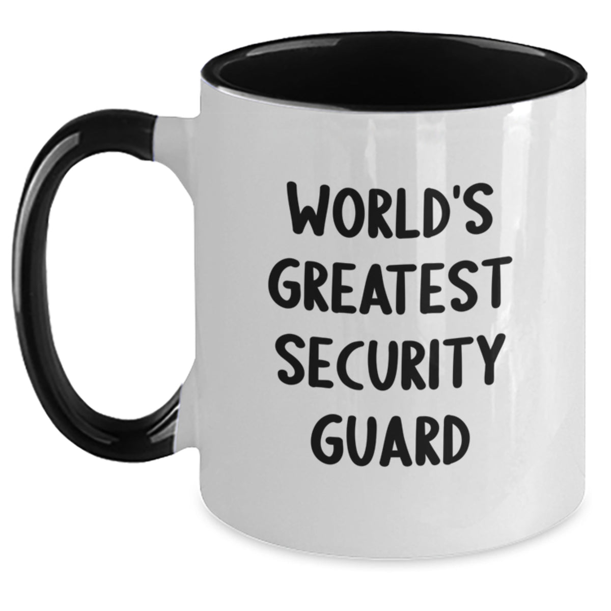 Security Guard Gift for Him - World's Greatest Keepsake Two Tone Coffee - Main