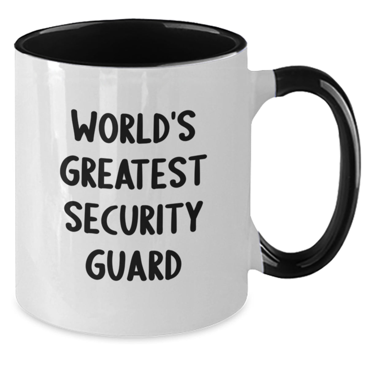 Security Guard Gift for Him - World's Greatest Keepsake Two Tone Coffee - Additional