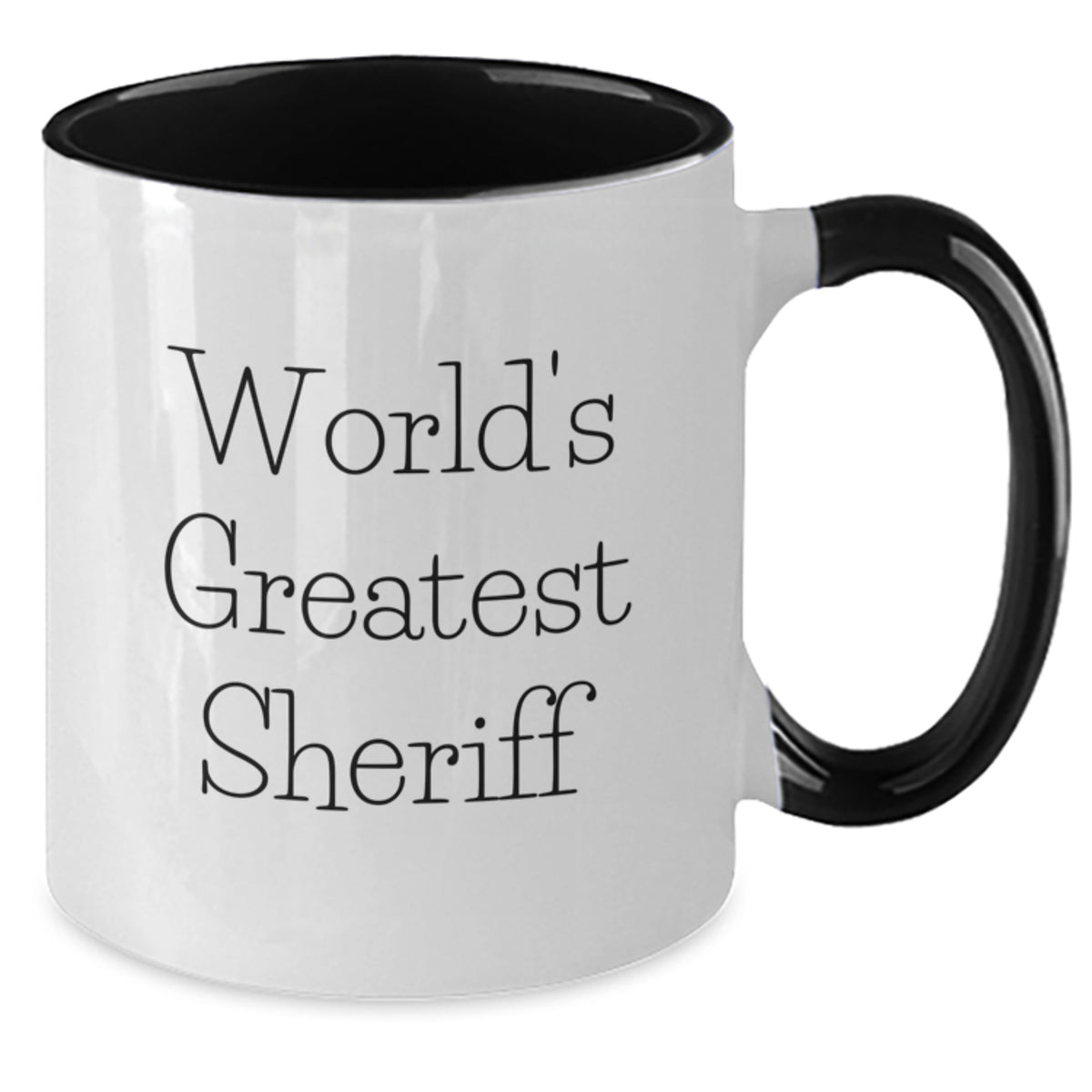 Sheriff Gift for Him World's Greatest Sheriff Keepsake Mug - Additional
