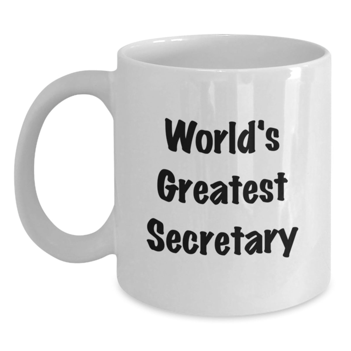 Secretary Gift for Him World's Greatest Secretary Keepsake Mug - Main