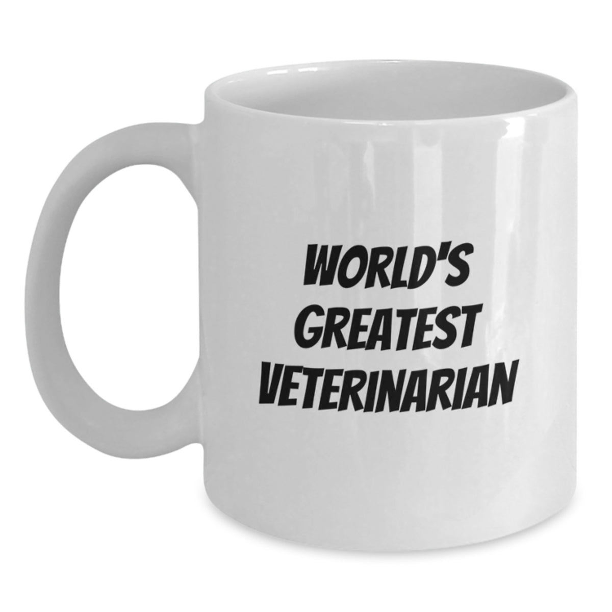 Veterinarian Gift for Him - World's Greatest Keepsake White Coffee Mug - Main