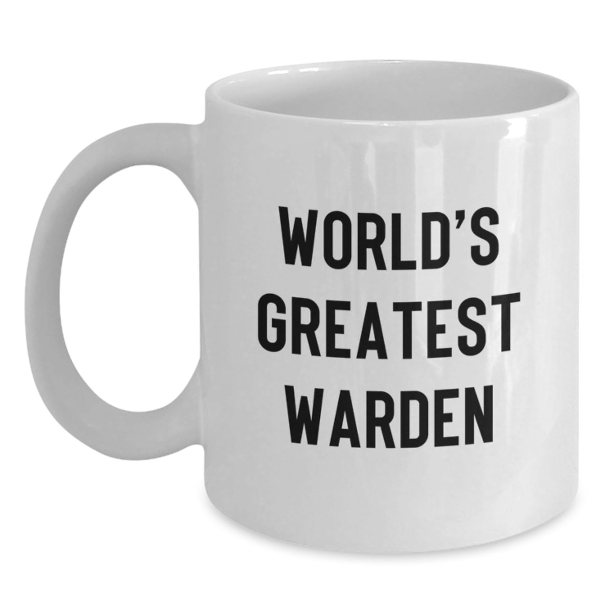 Warden Gift for Him - World's Greatest Warden Keepsake Coffee Mug - Main