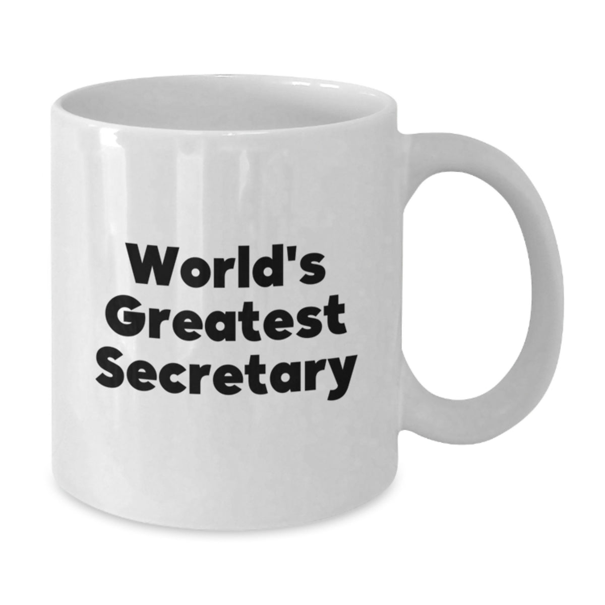 Christmas Gift for Her World's Greatest Secretary Present Coffee Mug - Additional