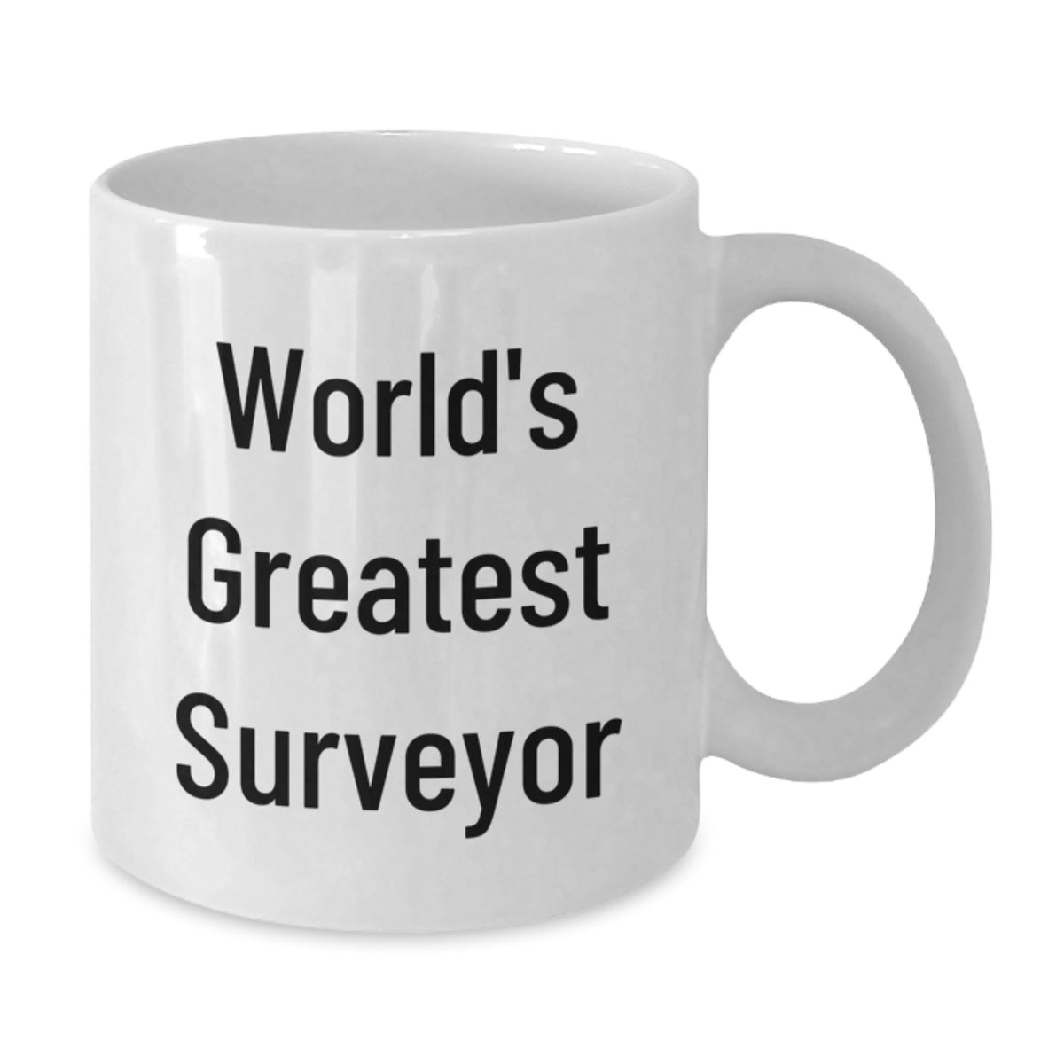 Surveyor Gift for Him - World's Greatest Surveyor Keepsake Mug - Additional