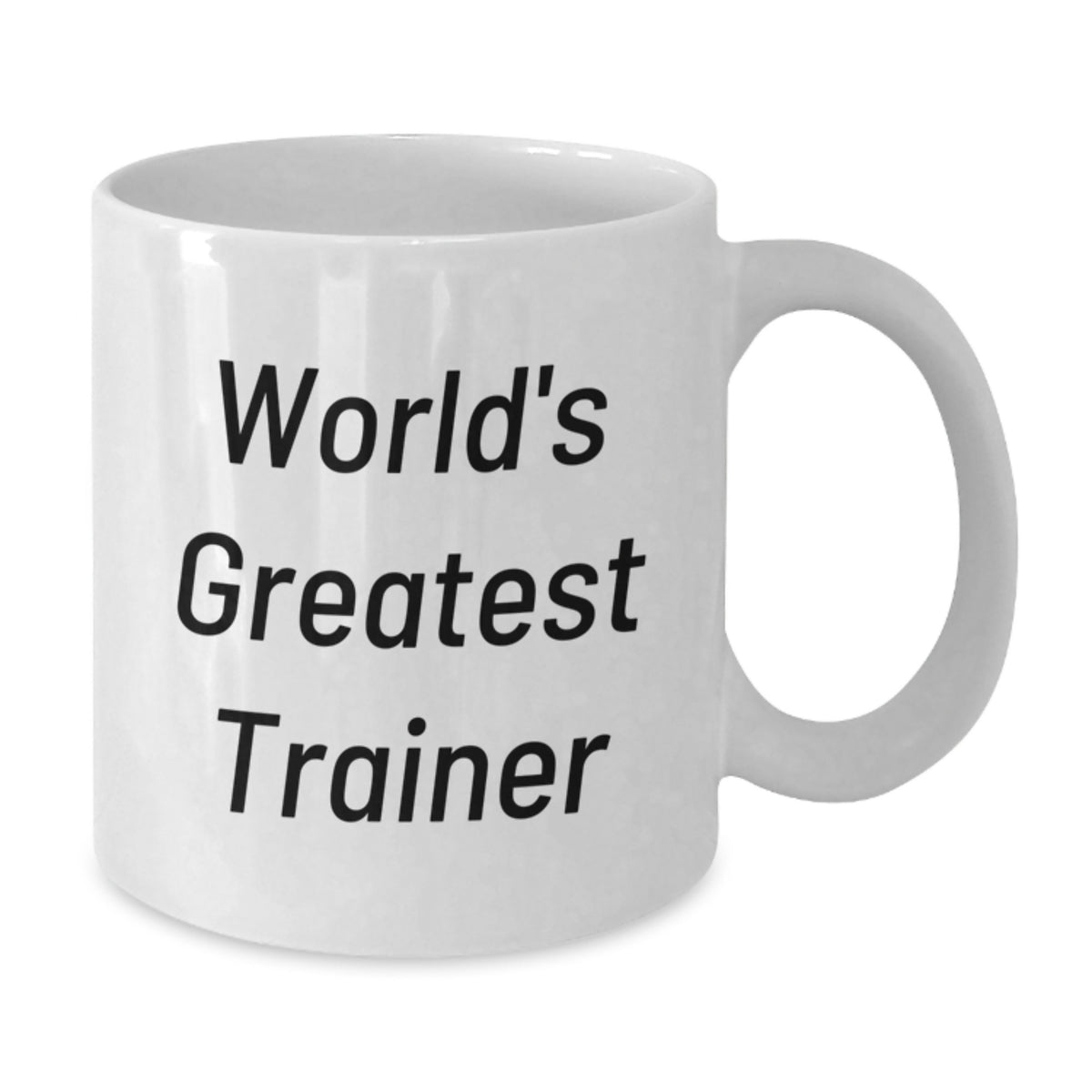Trainer Gift for Him - World's Greatest Trainer Keepsake Coffee Mug - Additional