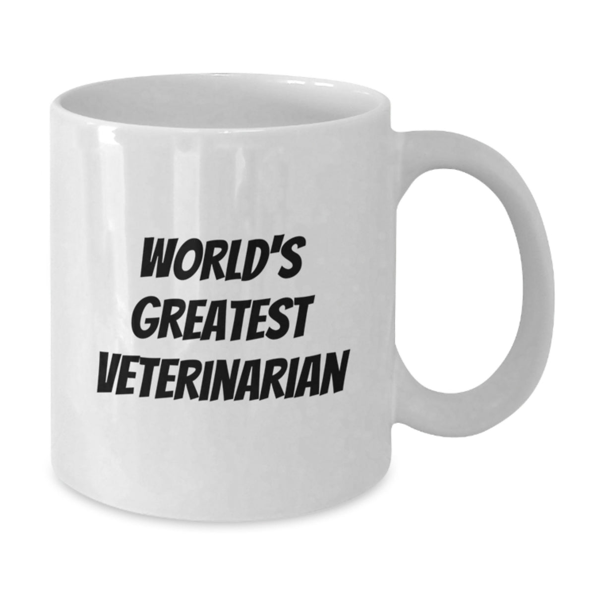 Veterinarian Gift for Him - World's Greatest Keepsake White Coffee Mug - Additional