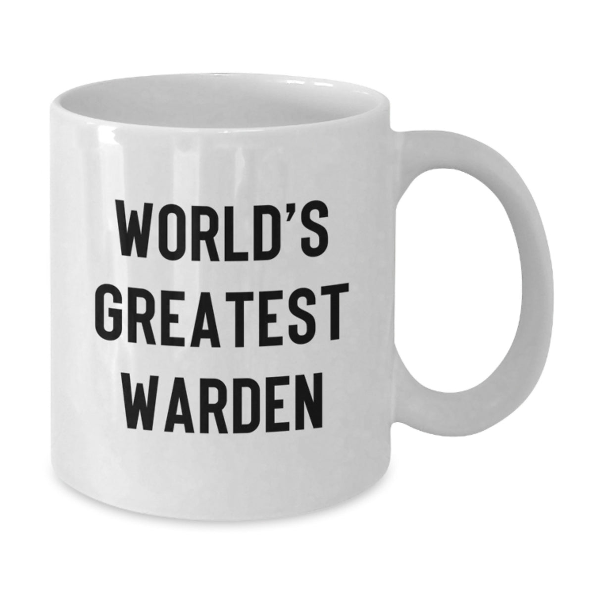 Warden Gift for Him - World's Greatest Warden Keepsake Coffee Mug - Additional