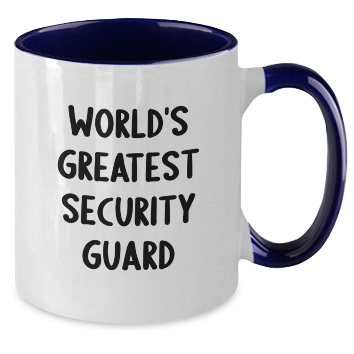 Security Guard Gift for Him - World's Greatest Keepsake Two Tone Coffee - Additional
