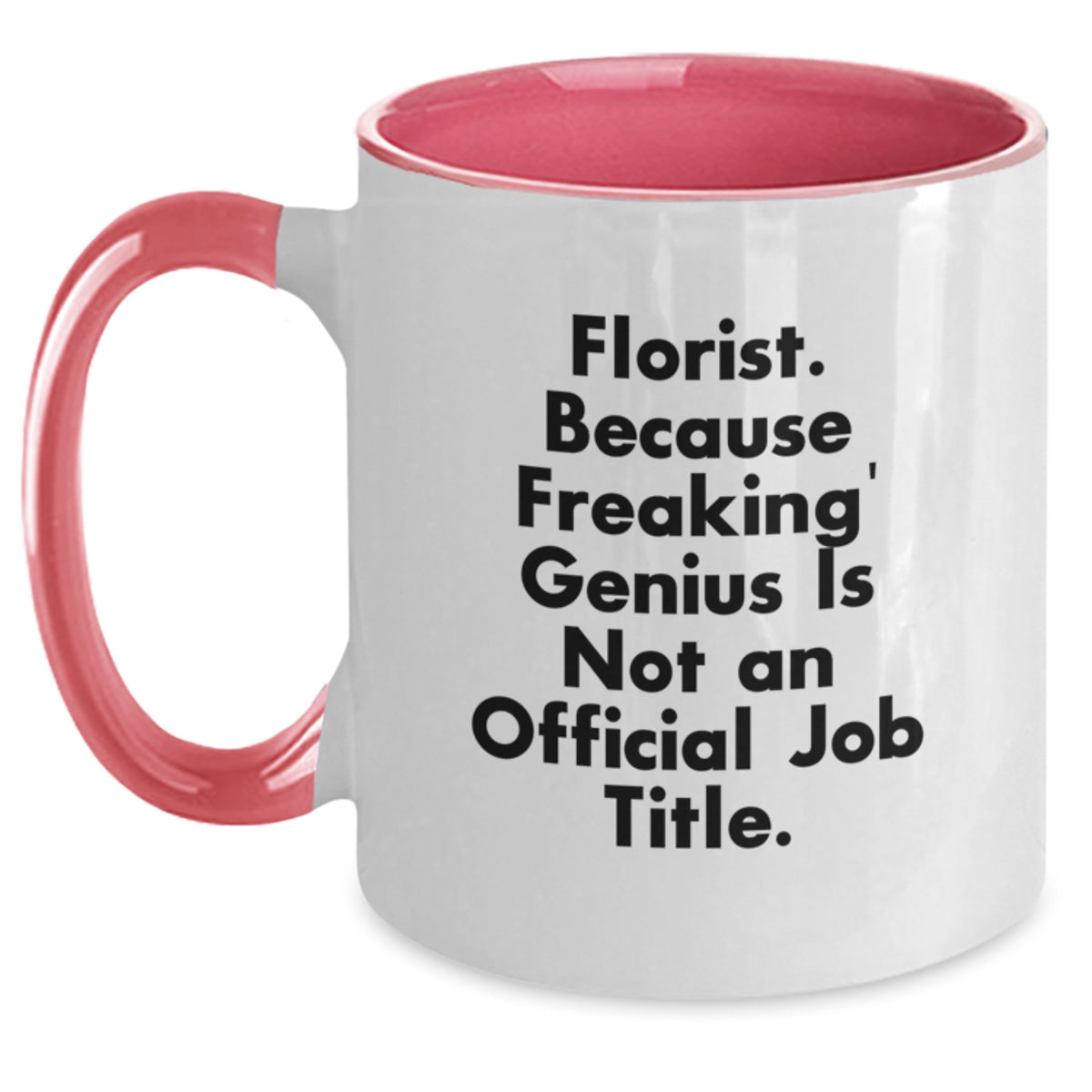Christmas Gift for Her - A Witty Florist Mug Present - Main