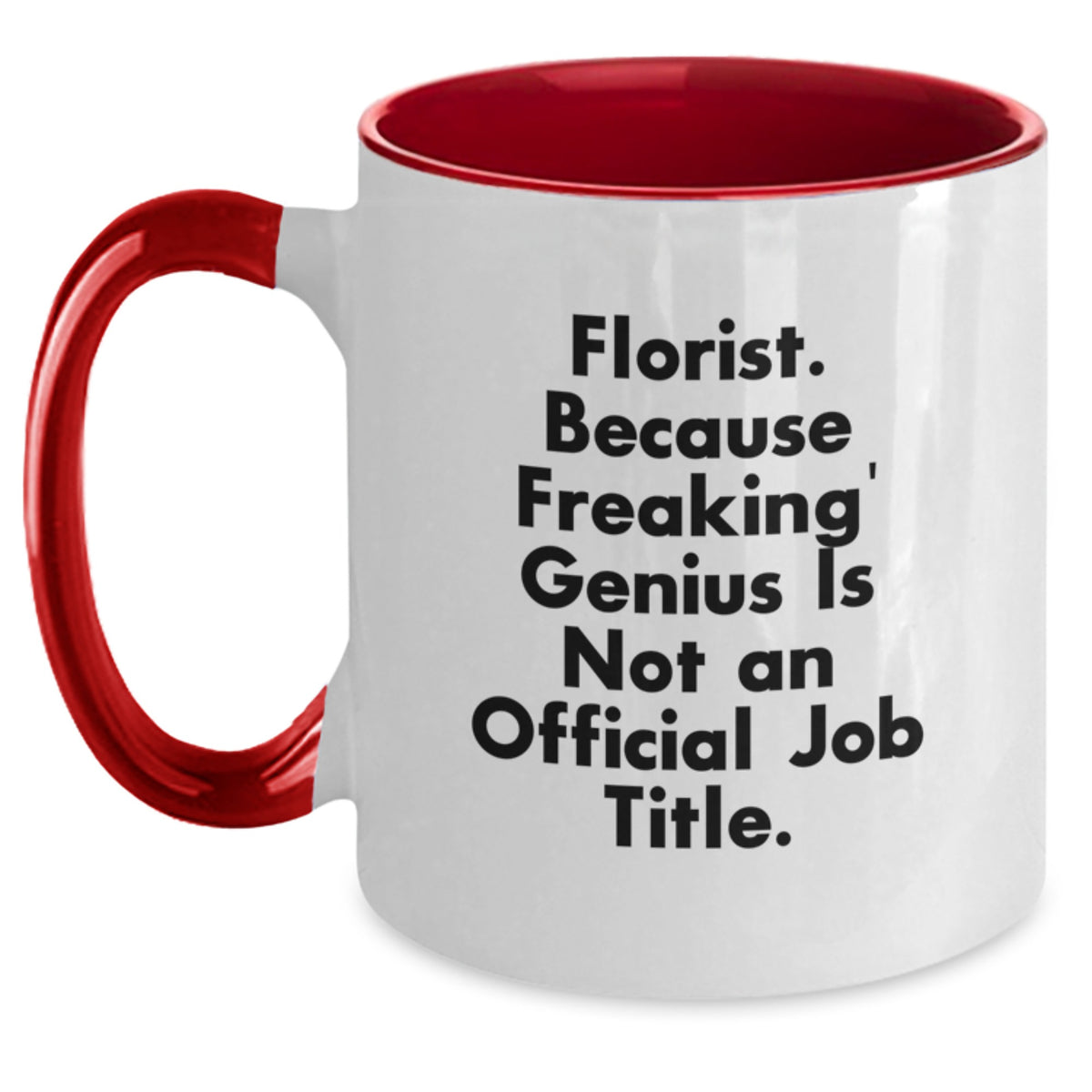 Christmas Gift for Her - A Witty Florist Mug Present - Main