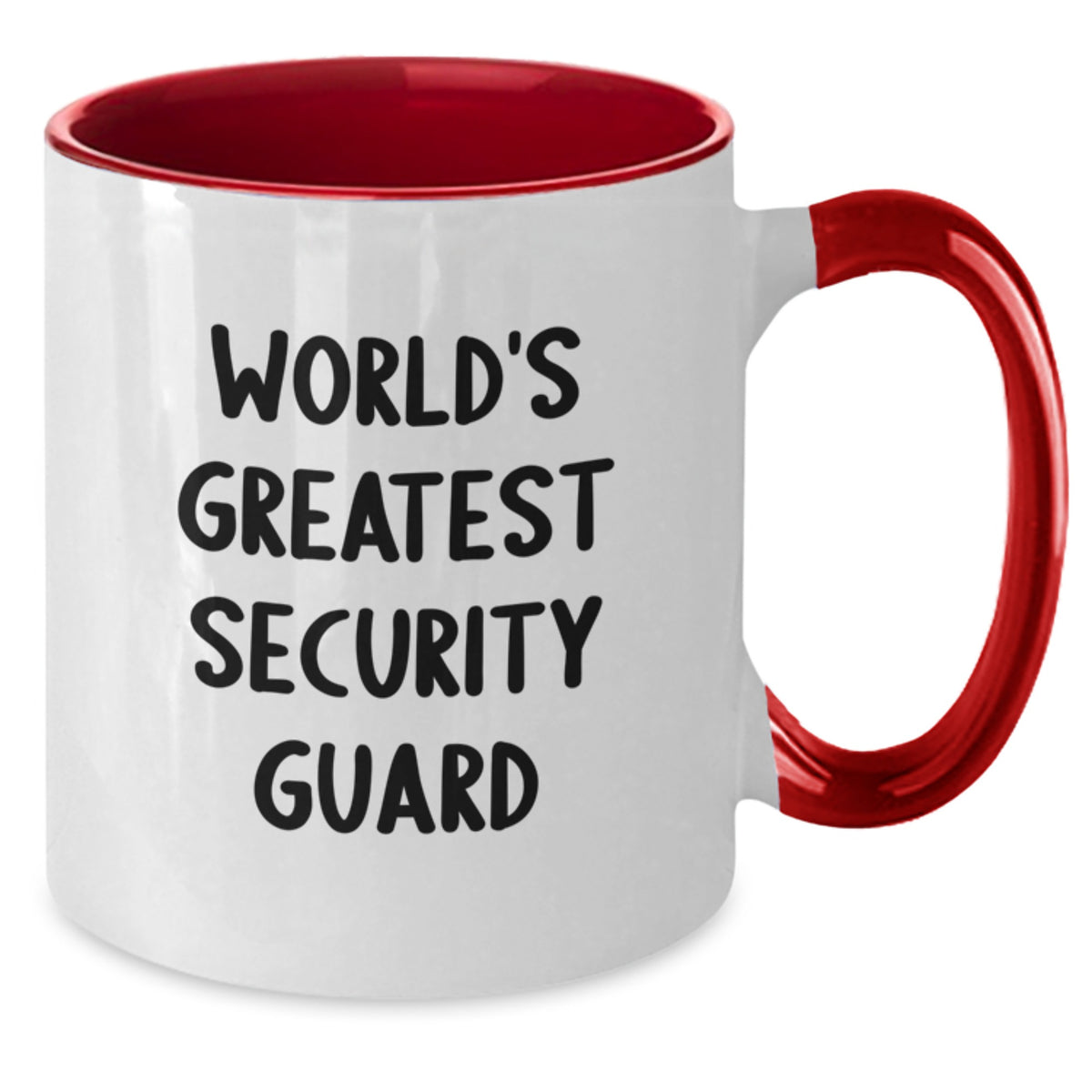 Security Guard Gift for Him - World's Greatest Keepsake Two Tone Coffee - Additional