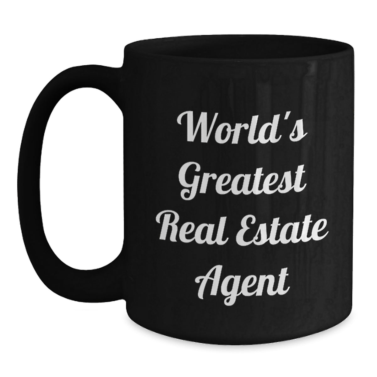 Real Estate Agent Gift for Him World's Greatest Keepsake Coffee Mug - Main