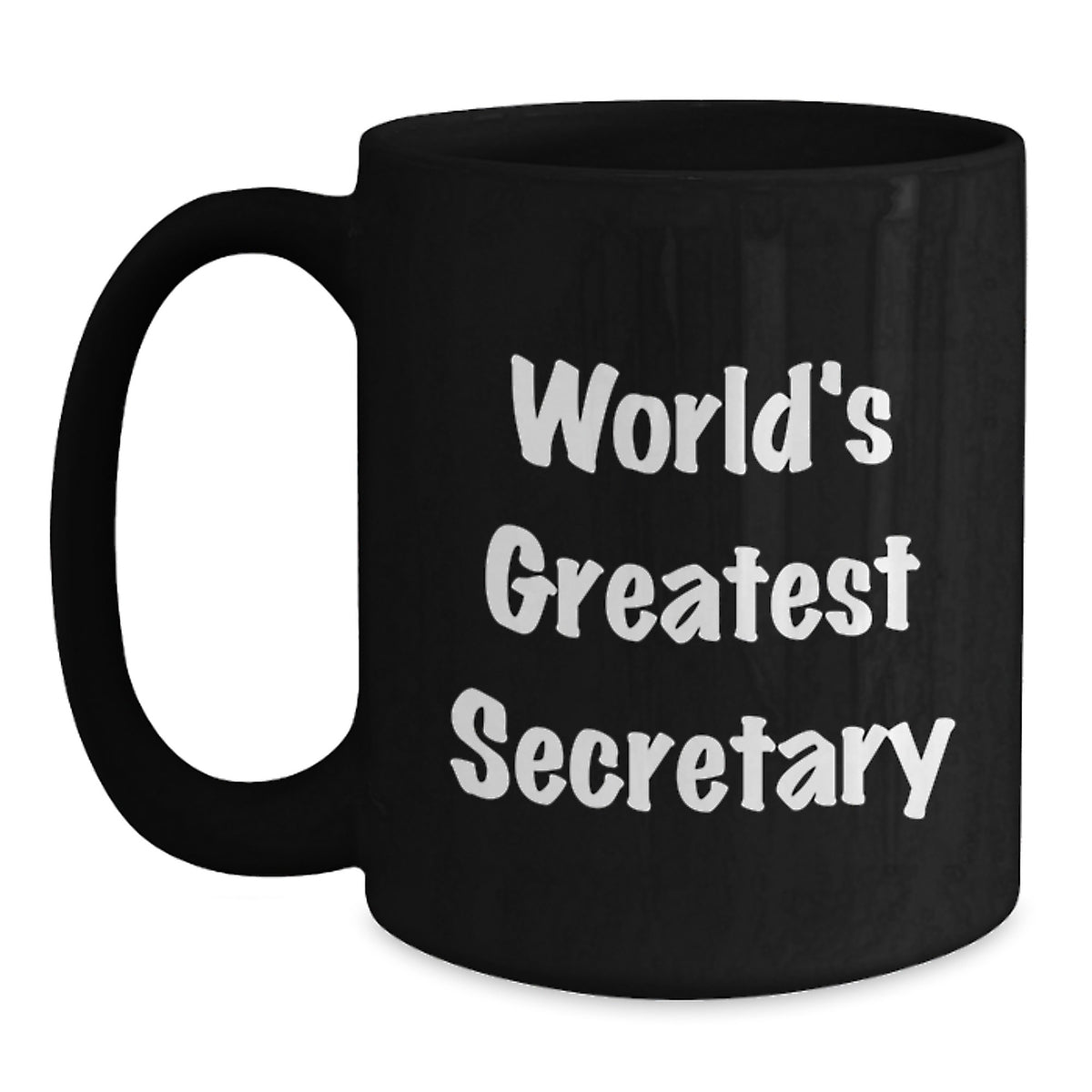 Secretary Gift for Him - World's Greatest Secretary Keepsake Mug - Main