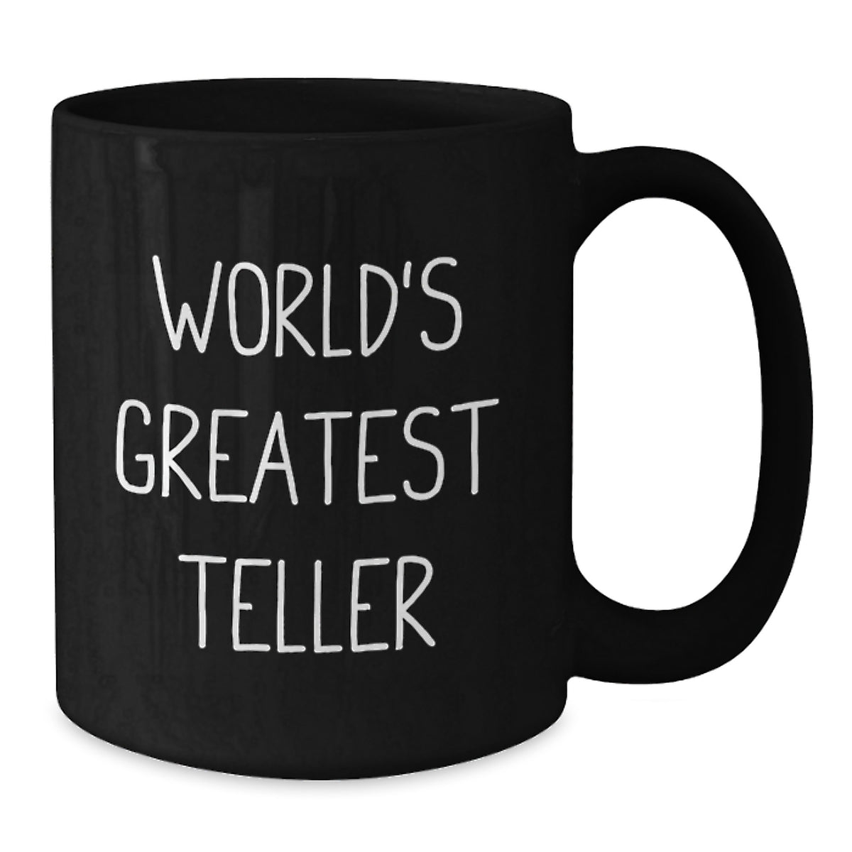 Teller Gift for Him World's Greatest Teller Keepsake Coffee Mug - Additional