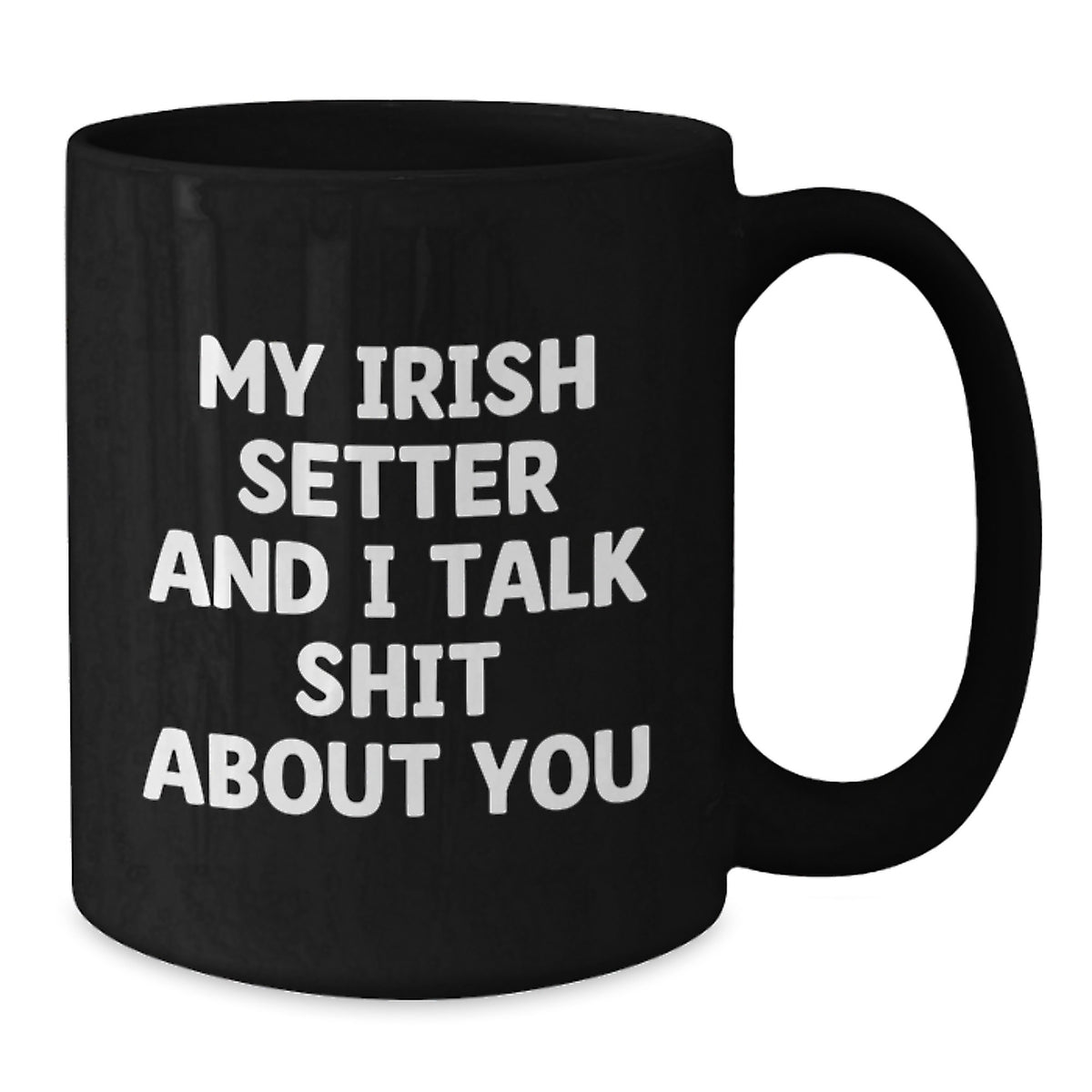 Christmas Gift for Her Humorous Irish Setter Coffee Mug Present - Additional