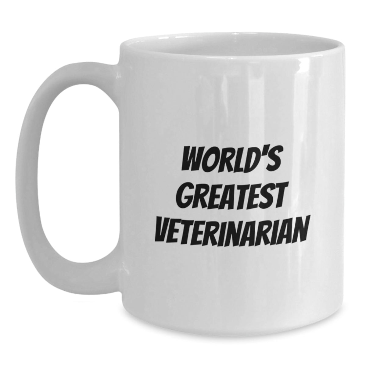 Veterinarian Gift for Him - World's Greatest Keepsake White Coffee Mug - Main