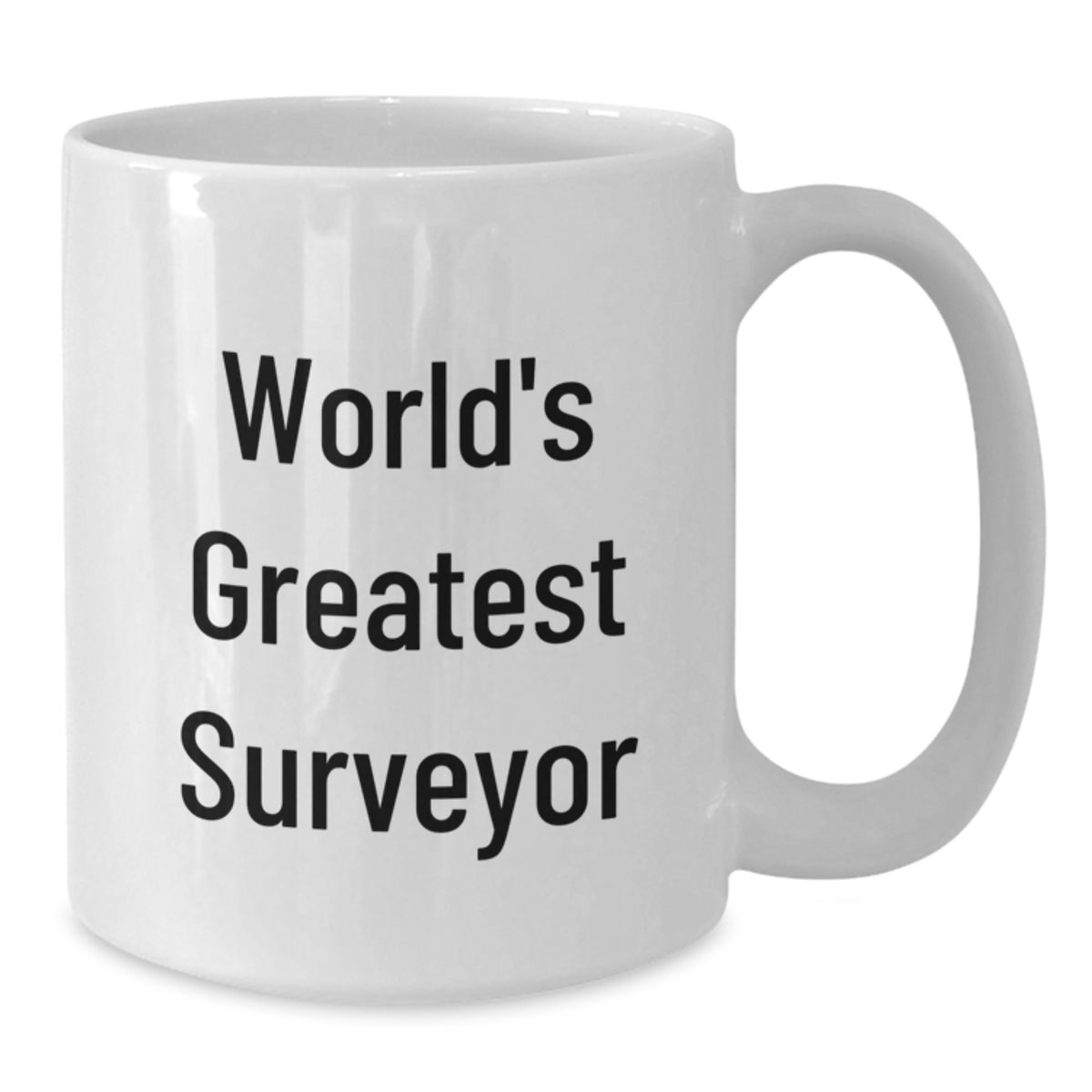 Surveyor Gift for Him - World's Greatest Surveyor Keepsake Mug - Additional