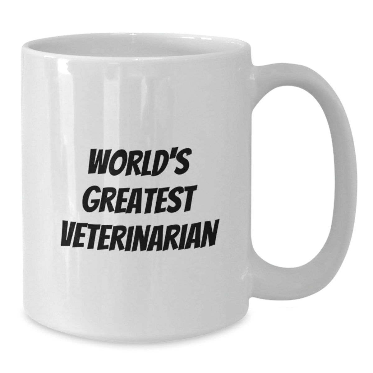 Veterinarian Gift for Him - World's Greatest Keepsake White Coffee Mug - Additional