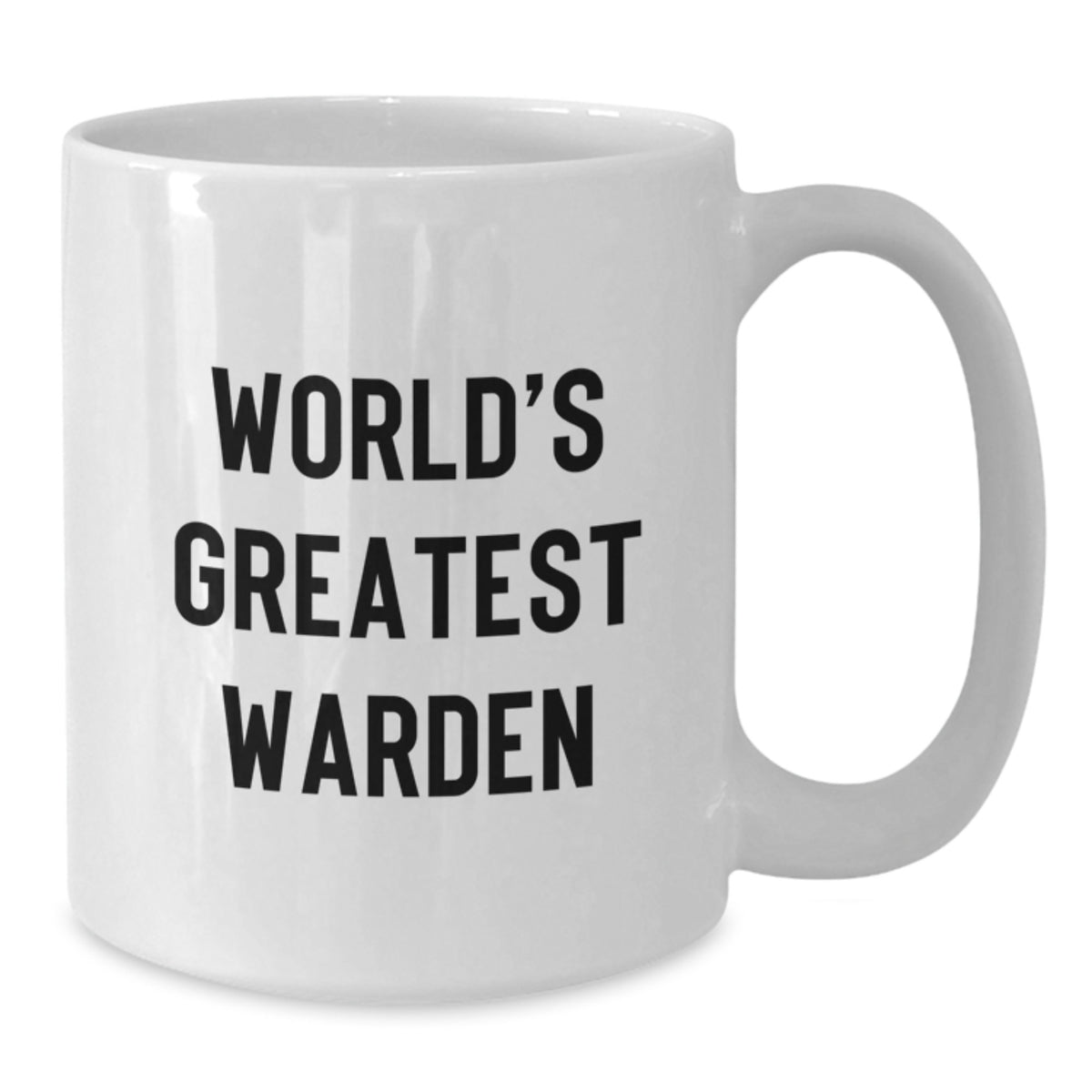 Warden Gift for Him - World's Greatest Warden Keepsake Coffee Mug - Additional