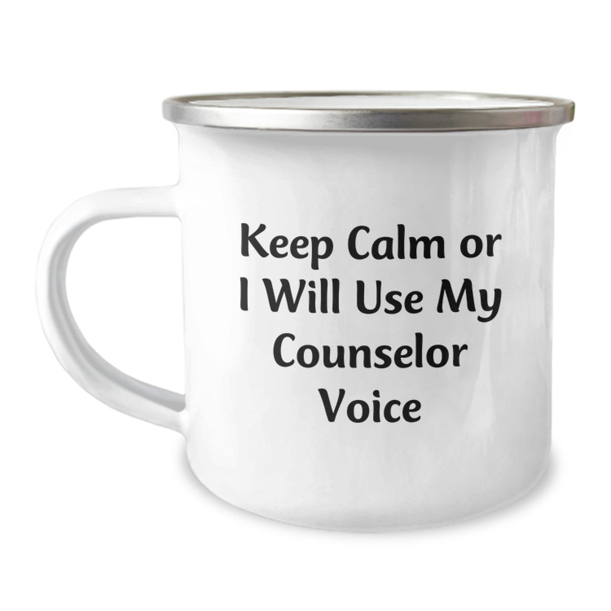 Counselor Gift for Him Keep Calm Or I Will Use My Counselor Voice - Image 1