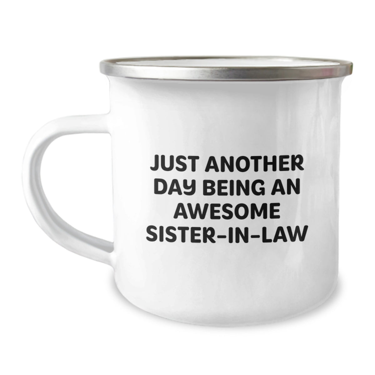 Sister-in-law Camping Mug Gift - Awesome Sister-in-law Quote Keepsake - Image 1