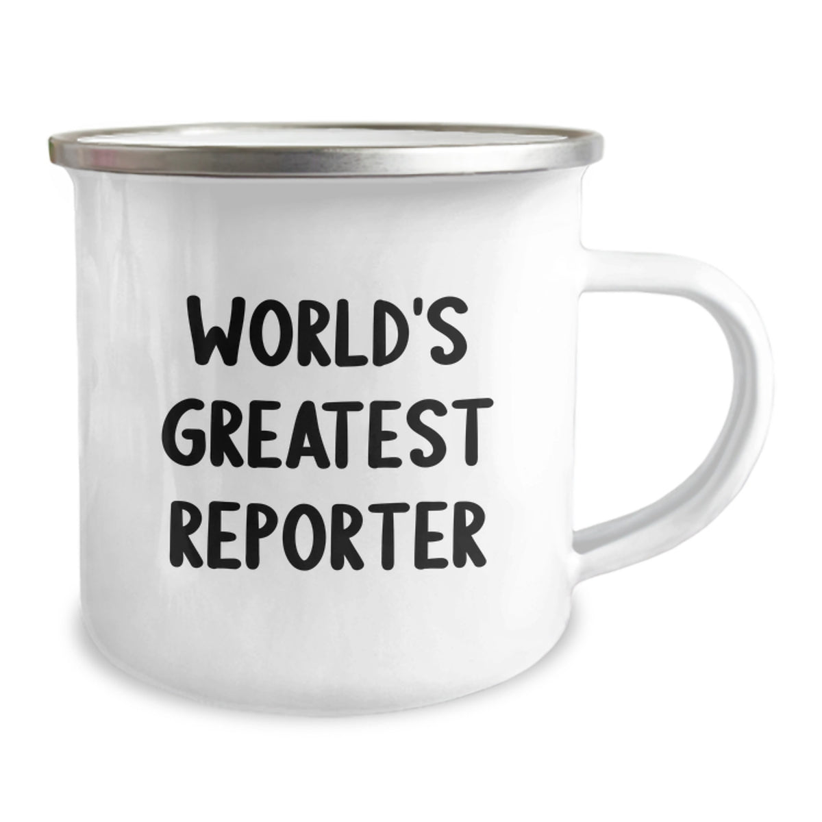 Reporter Camping Mug Gift for Him - World's Greatest Reporter Keepsake - Image 2