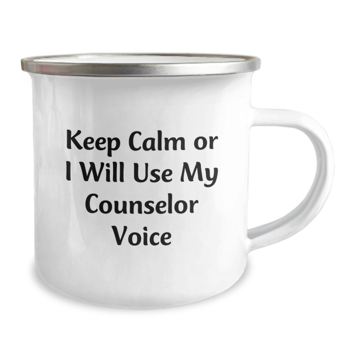Counselor Gift for Him Keep Calm Or I Will Use My Counselor Voice - Image 2