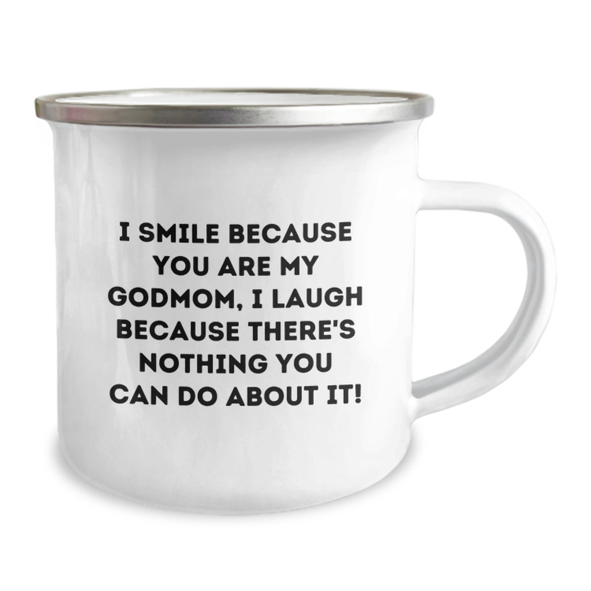 Godmom Gift Playful Quote Camping Mug - A Joyful Keepsake For Her - Image 2